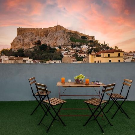 Plaka Apartment With Terrace View Aten Exteriör bild