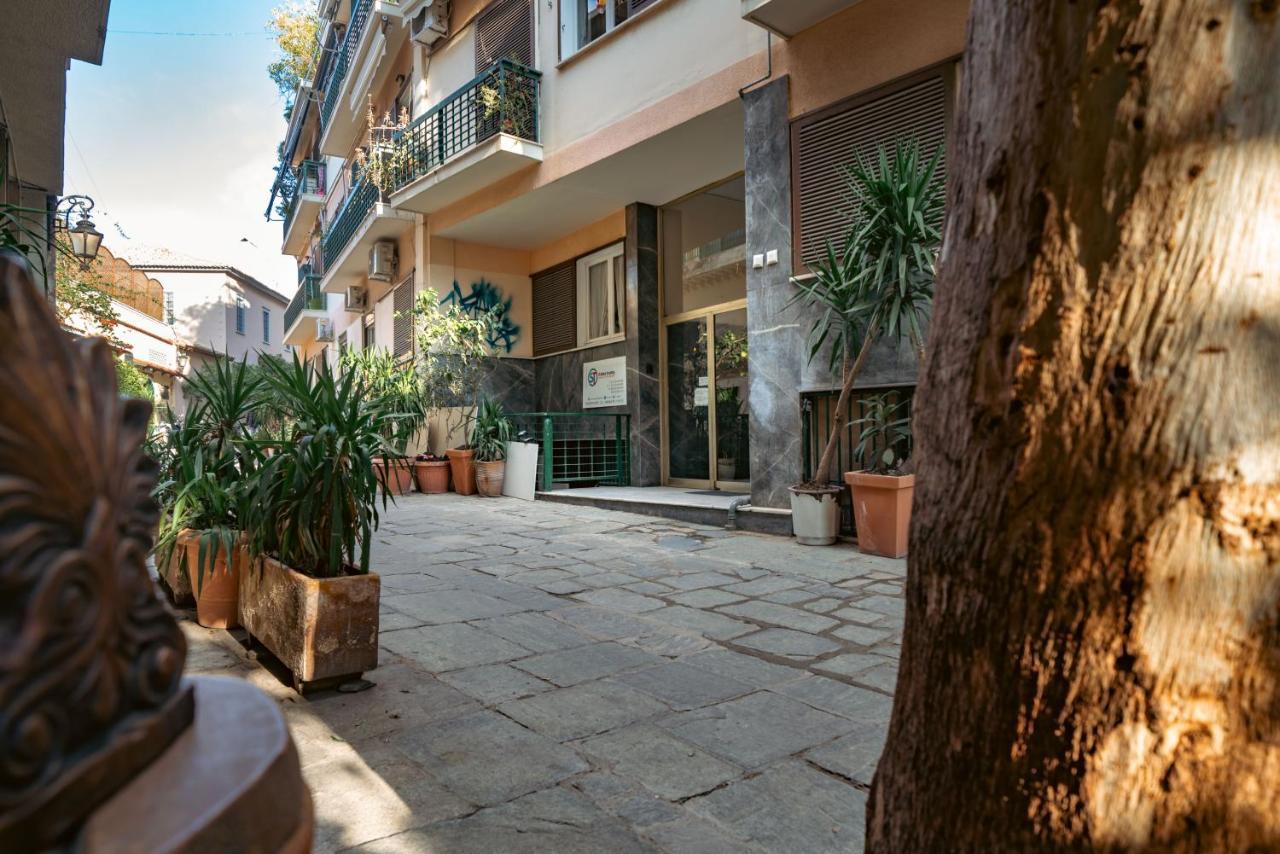 Plaka Apartment With Terrace View Aten Exteriör bild
