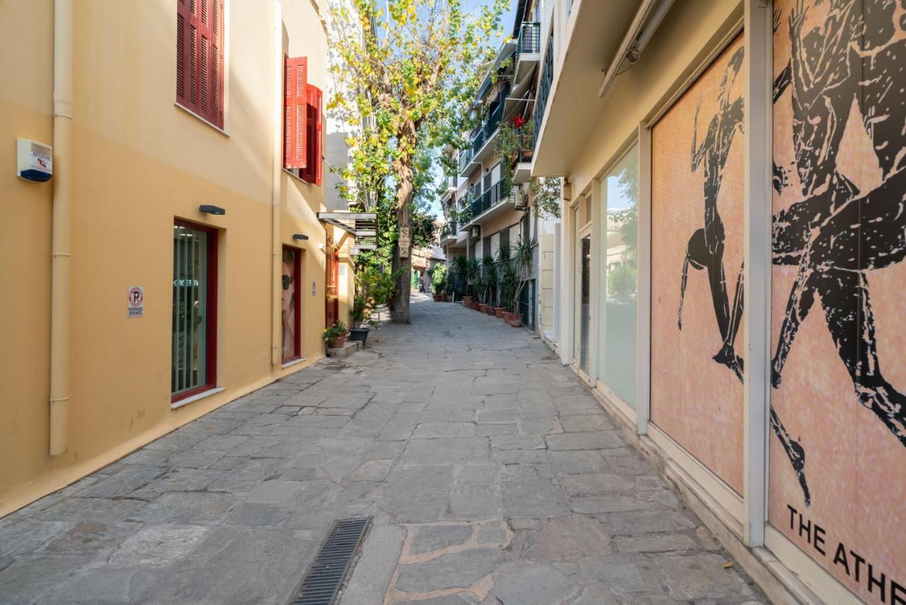 Plaka Apartment With Terrace View Aten Exteriör bild
